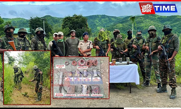 Indian Army & Manipur Police Thwart Major Threat; 8 IEDs Defused in Imphal East